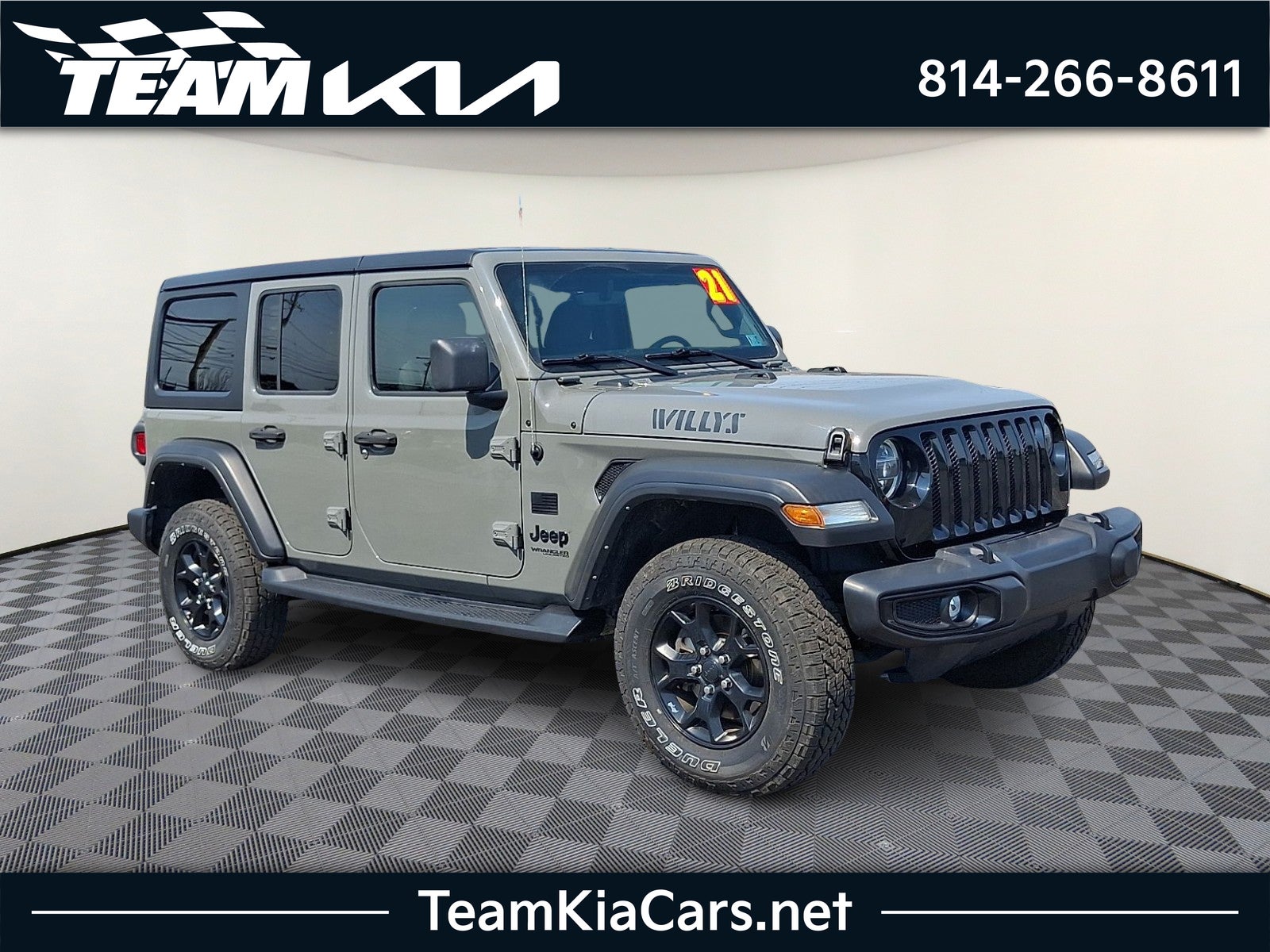 2021 Jeep Wrangler Unlimited Willys 4x4