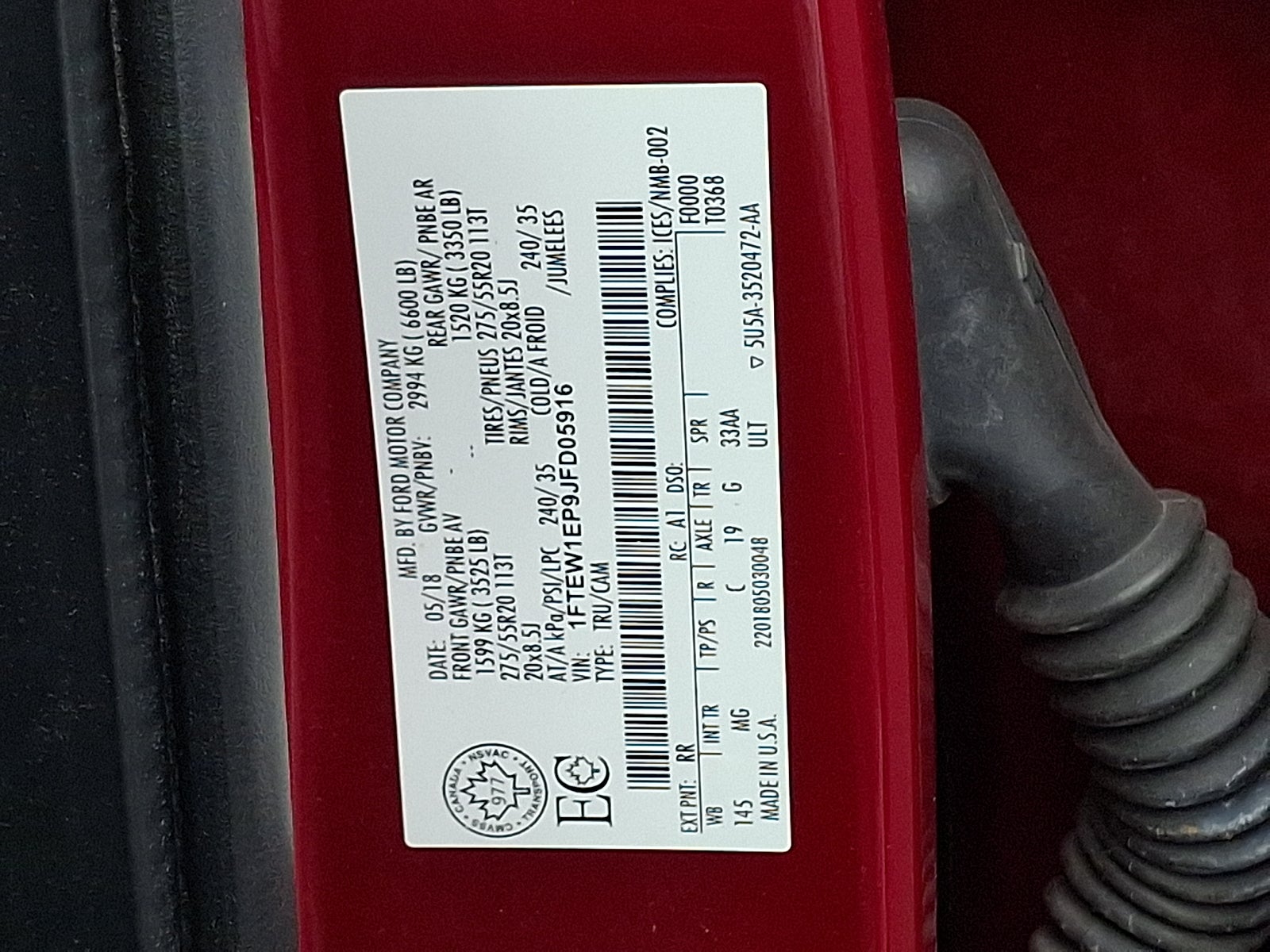 2018 Ford F-150 XLT