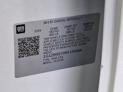 2025 Chevrolet Malibu FWD LS