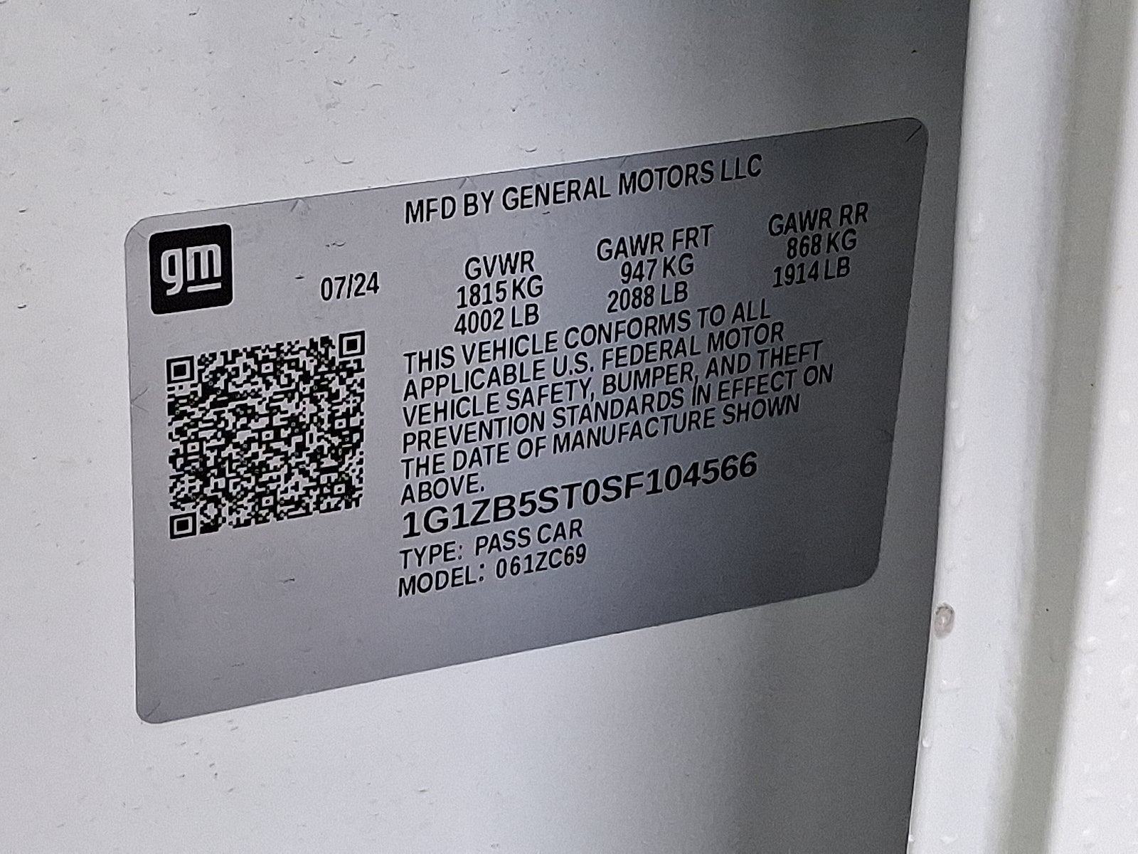 2025 Chevrolet Malibu FWD LS