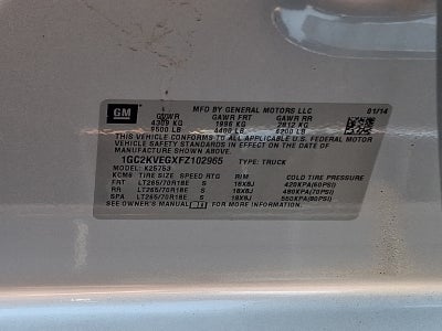 2015 Chevrolet Silverado 2500HD LT