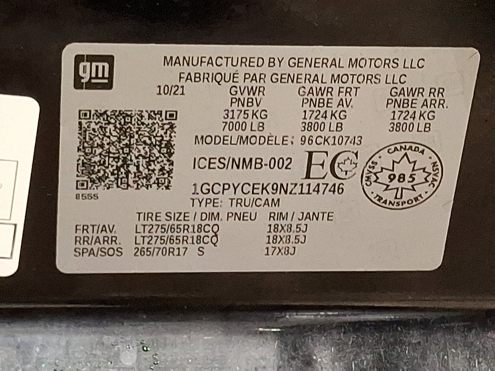 2022 Chevrolet Silverado 1500 LTD Custom Trail Boss