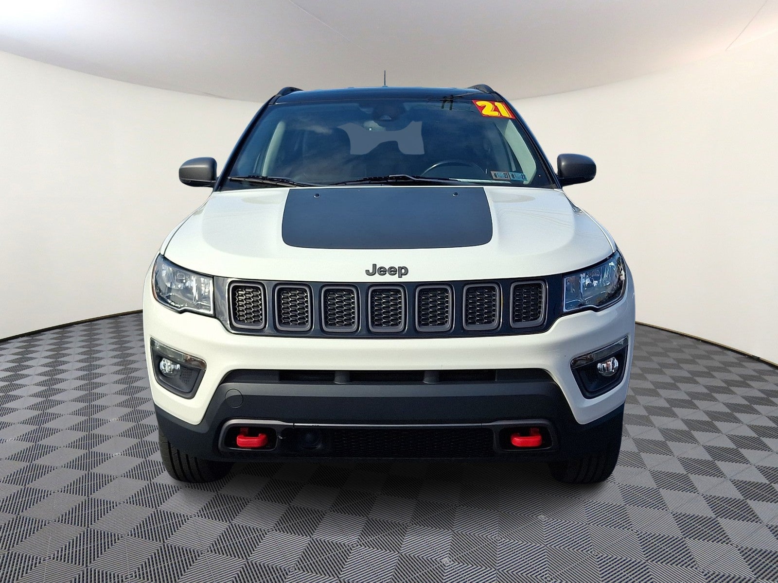 Used 2021 Jeep Compass Trailhawk with VIN 3C4NJDDB1MT522070 for sale in Johnstown, PA