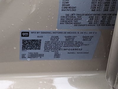 2023 Chevrolet Silverado 1500 4WD Crew Cab Short Bed Custom Trail Boss