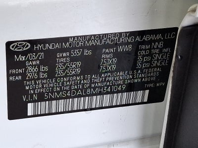 2021 Hyundai Santa Fe Limited