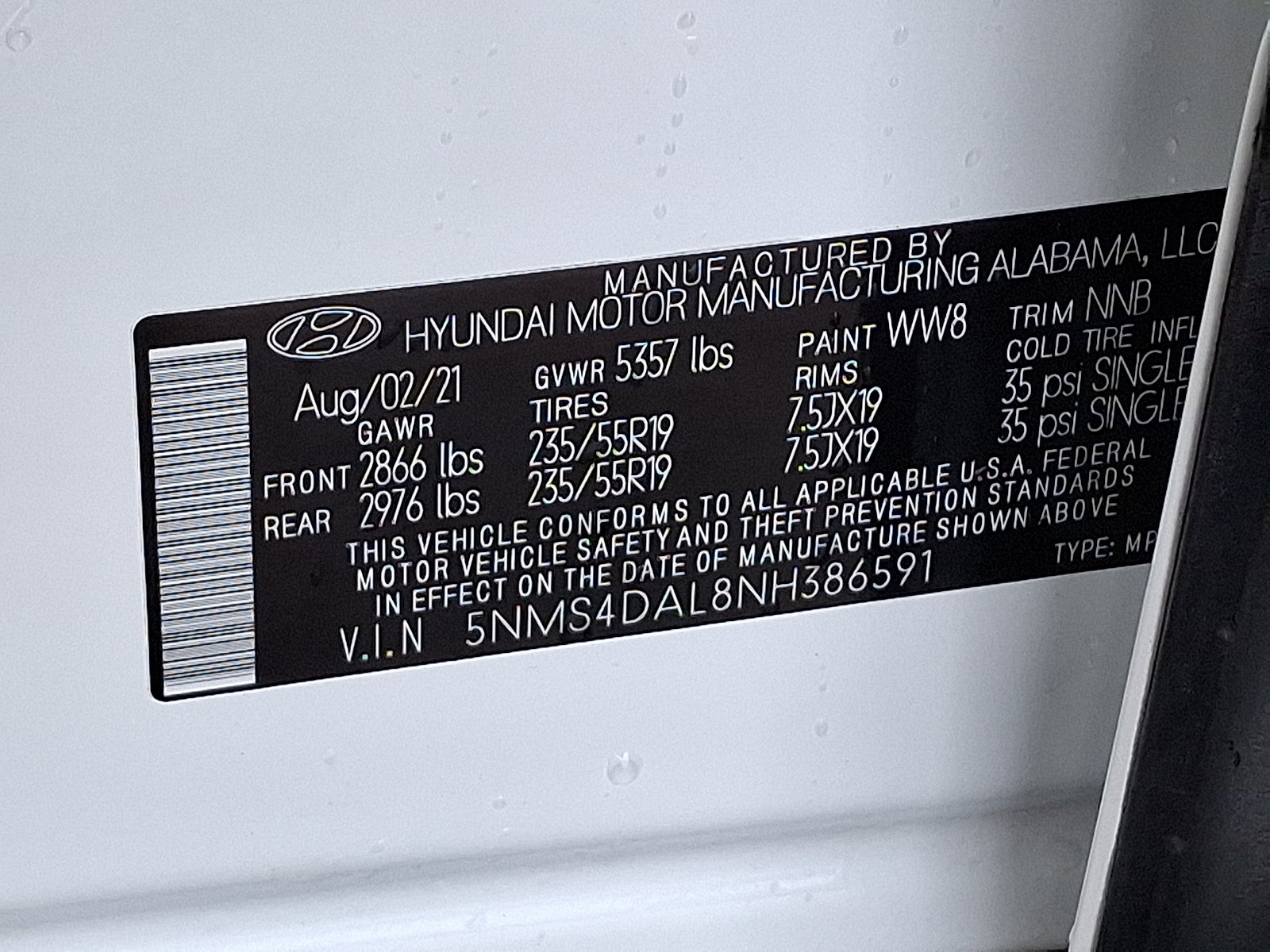 2022 Hyundai Santa Fe Limited