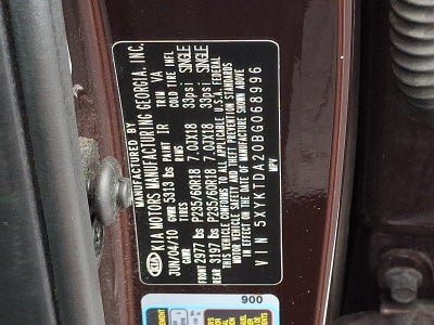 2011 Kia Sorento LX V6