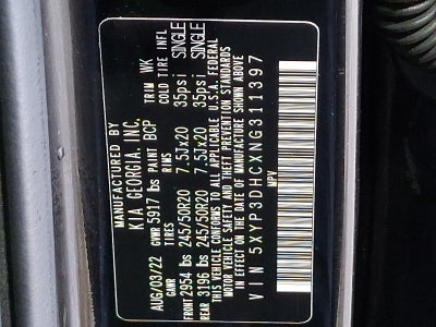 2022 Kia Telluride EX