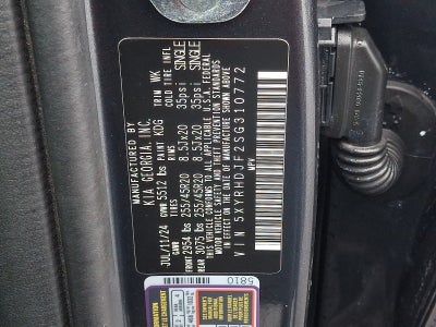 2025 Kia Sorento X-Line EX