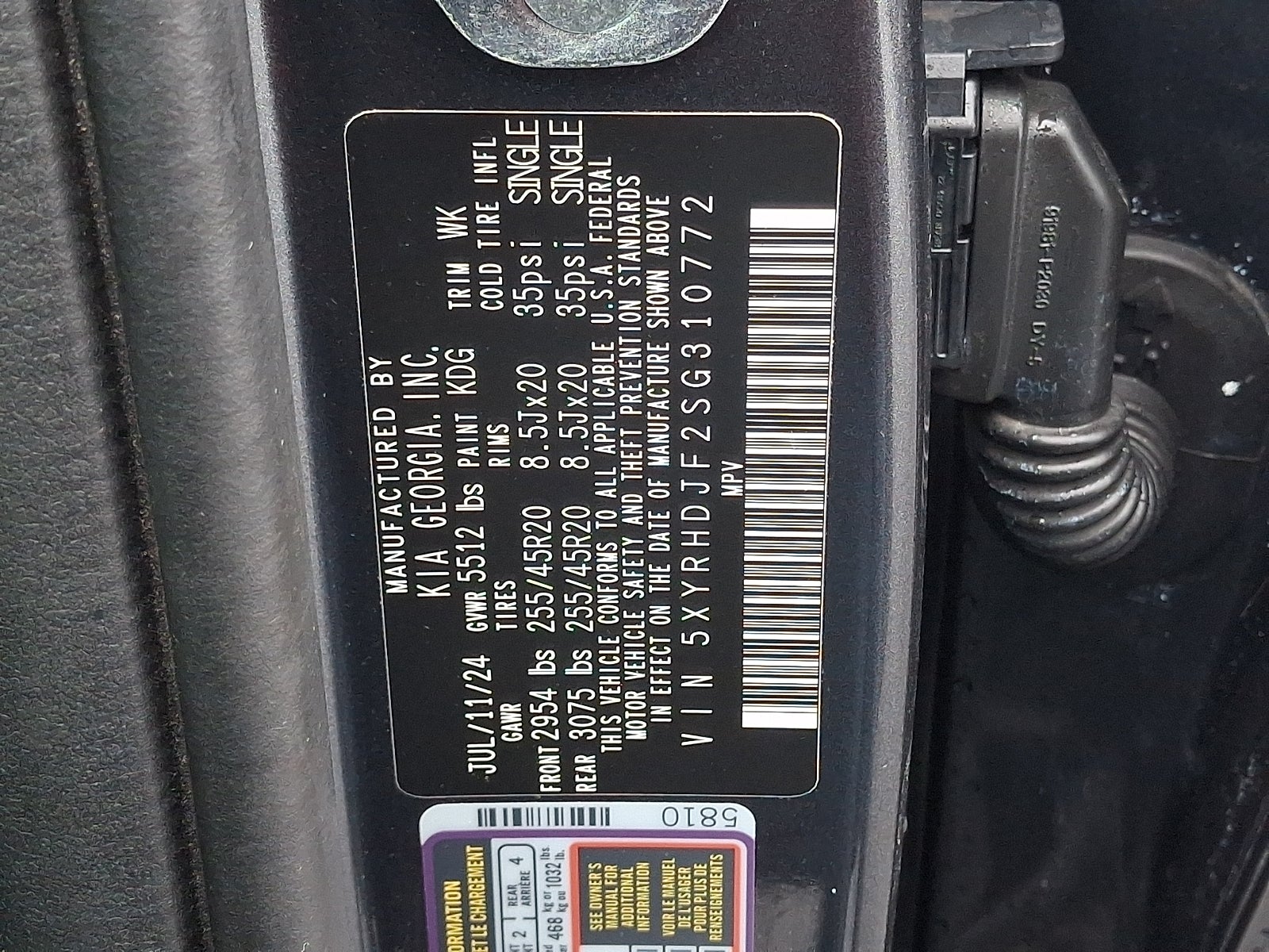 2025 Kia Sorento X-Line EX