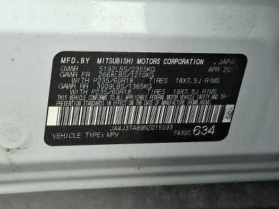 2022 Mitsubishi Outlander ES 2.5 2WD