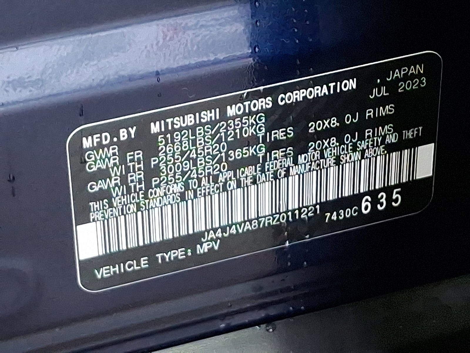 2024 Mitsubishi Outlander SE 2.5 S-AWC
