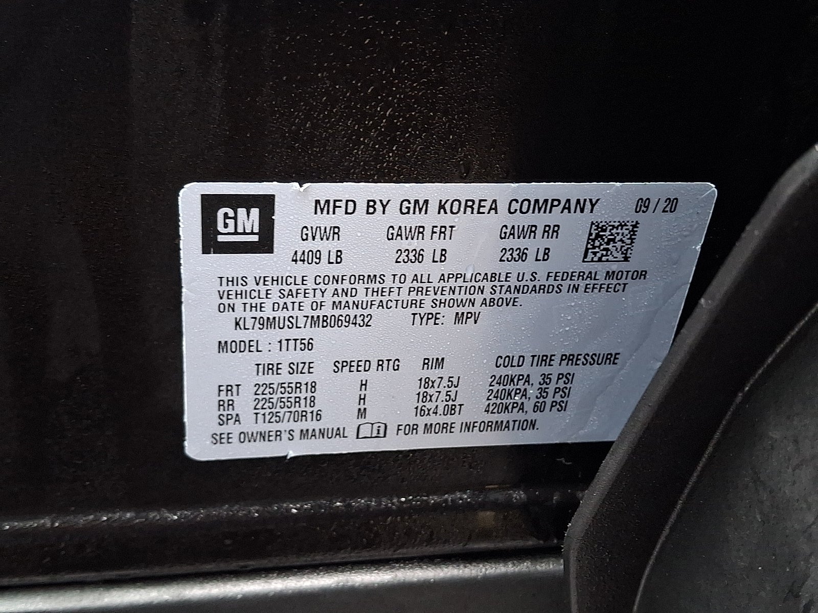 2021 Chevrolet Trailblazer AWD RS