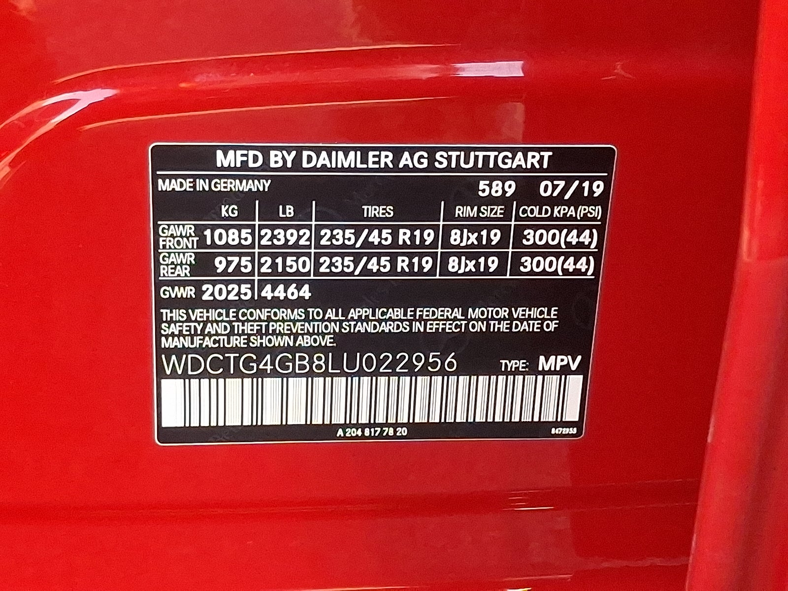 2020 Mercedes-Benz GLA 250 4MATIC®